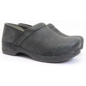 Dansko Men's US 11.5-12 (EUR 45) Professional Black Slip-On  Clog Comfort Shoes